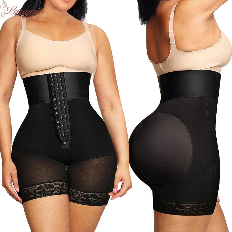 Waist-Defining Boned Shaper Shorts