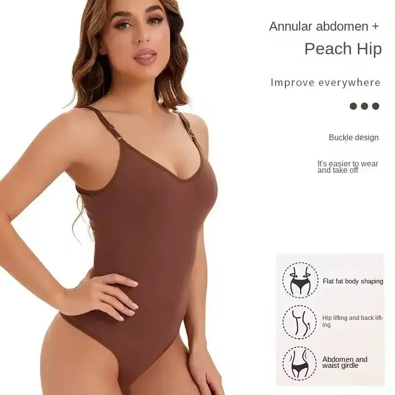 Deep Back Contour Thong Bodysuit