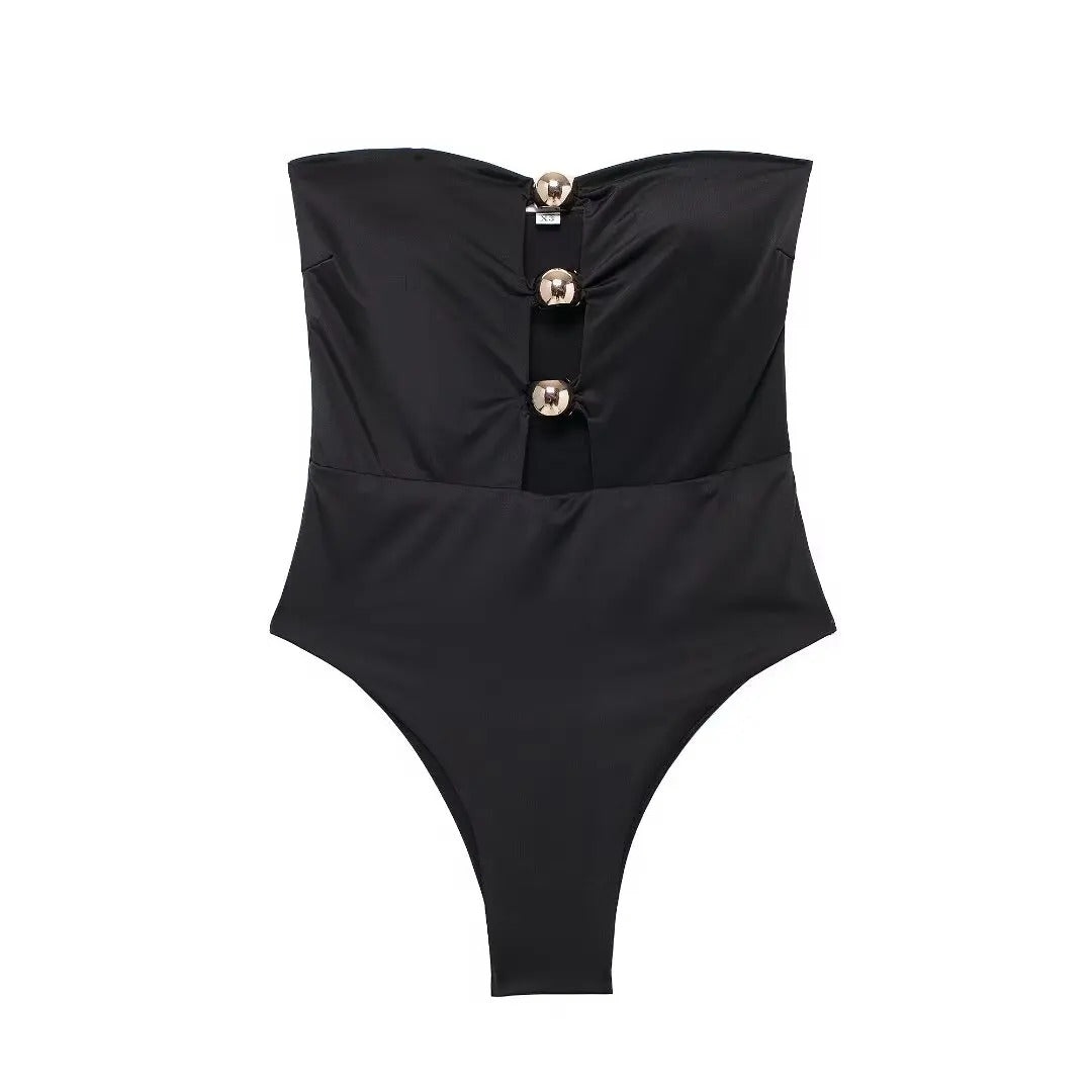 Tight Fit Sleeveless Bodysuit