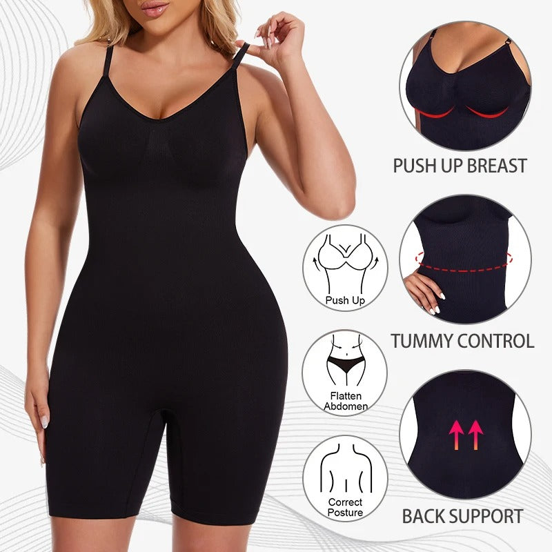 Nursing-Friendly Shapewear Bodysuit