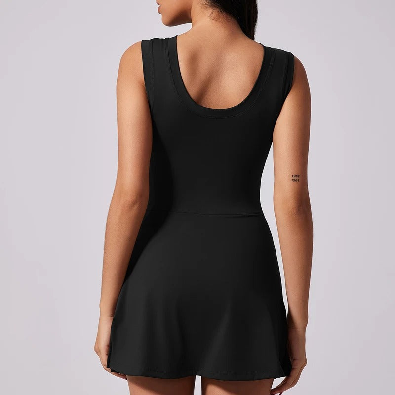 AceFit Wrap Tennis Dress