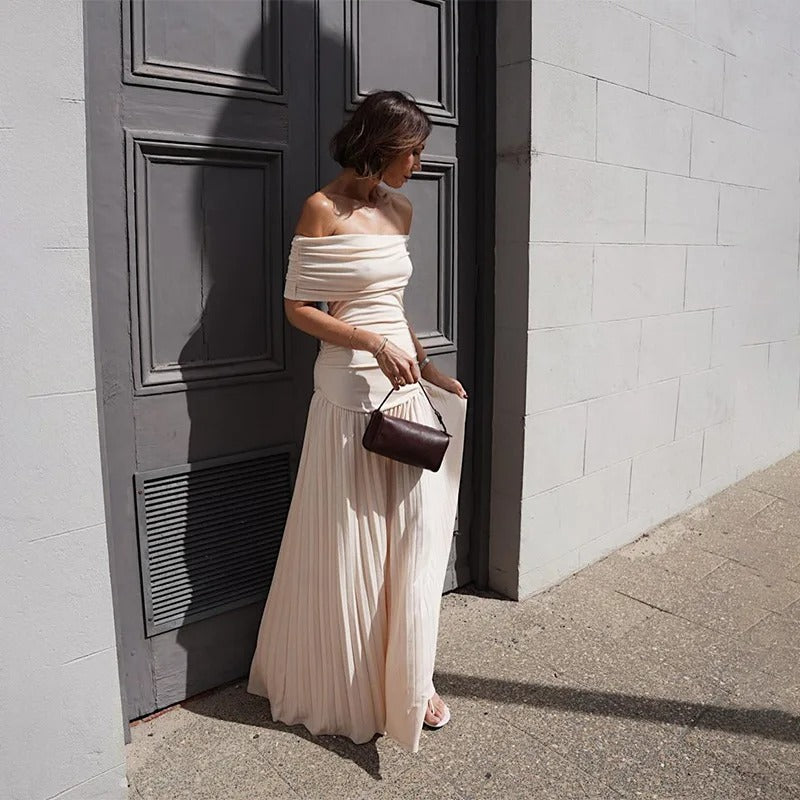 Elowen Off-Shoulder Bump Dress