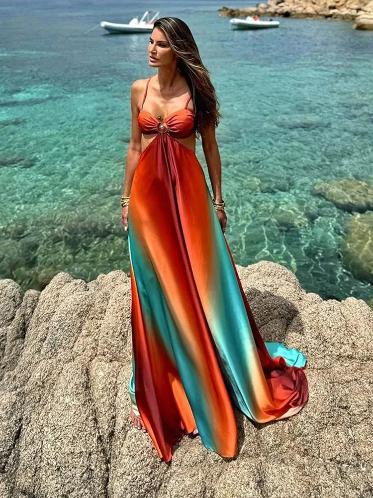 Elara Strapless Gown