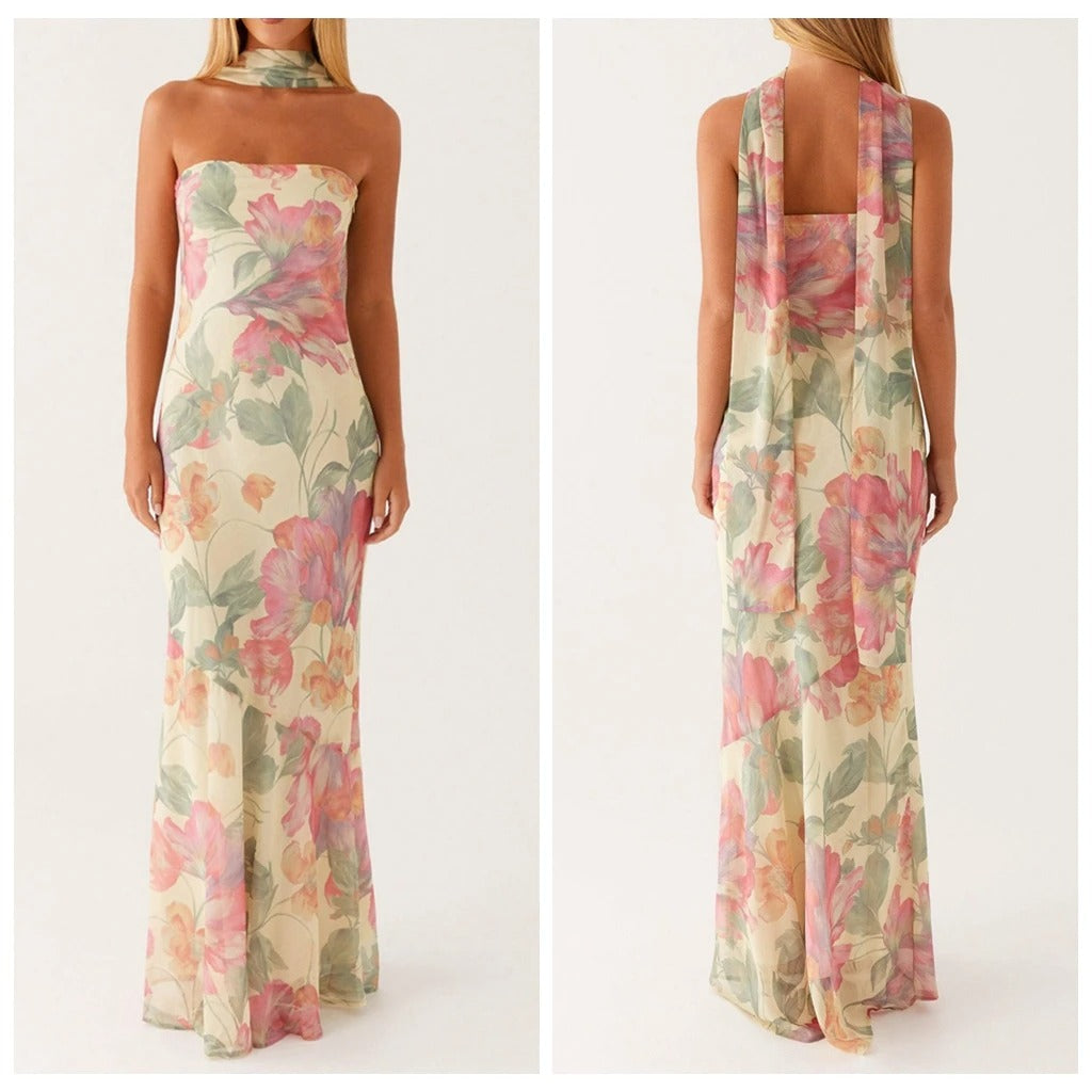 Pagoda Nights Maxi Dress
