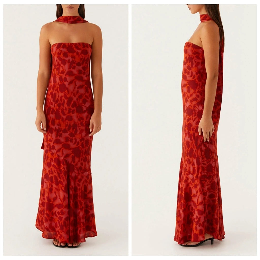 Pagoda Nights Maxi Dress