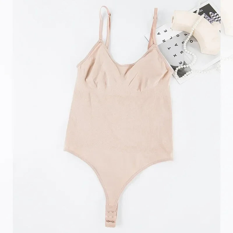 Deep Back Contour Thong Bodysuit