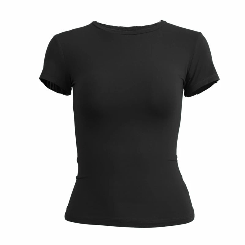 Slim Fit Knit T-Shirt