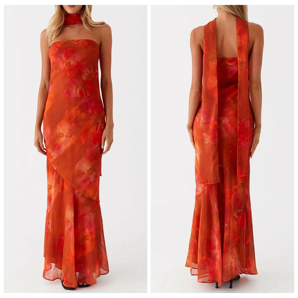 Pagoda Nights Maxi Dress