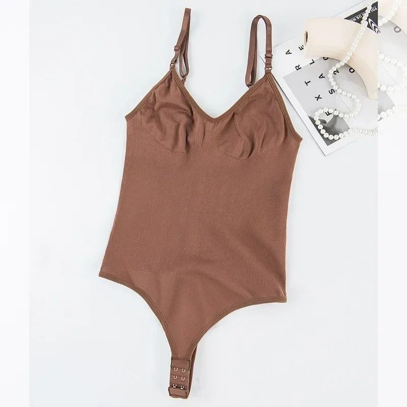 Deep Back Contour Thong Bodysuit