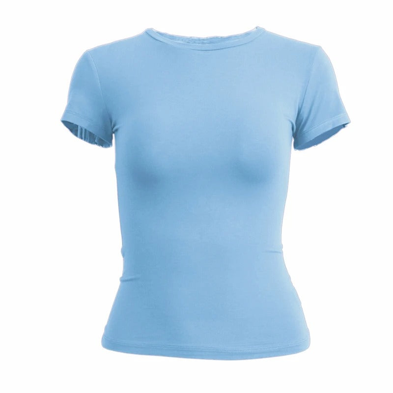 Slim Fit Knit T-Shirt