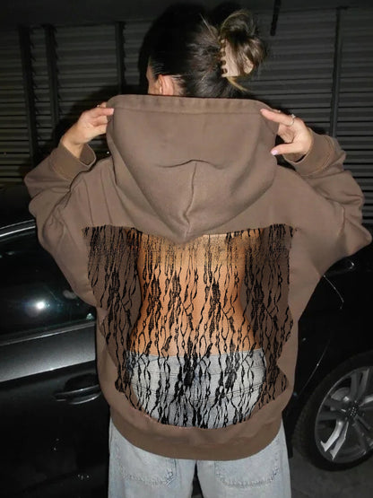 Womens Hooded Sweatshirt