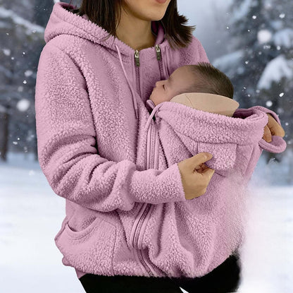 Womens Cashmere Blend Zipper Cardigan
