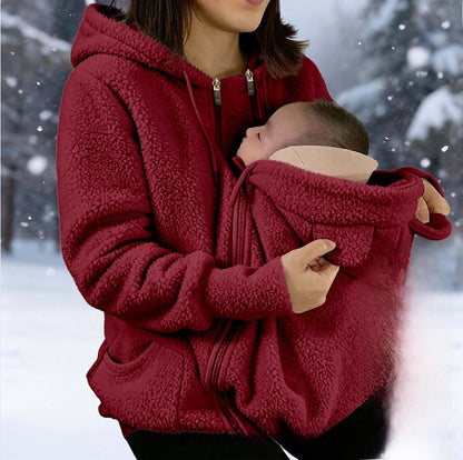 Womens Cashmere Blend Zipper Cardigan