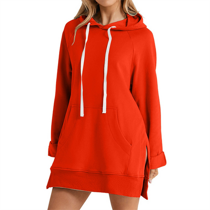 VÉRA Slit Hoodie Dress