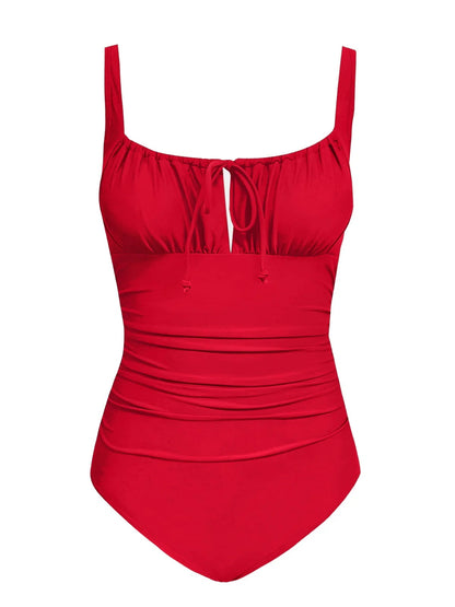 Tie Cutout Swimsuit