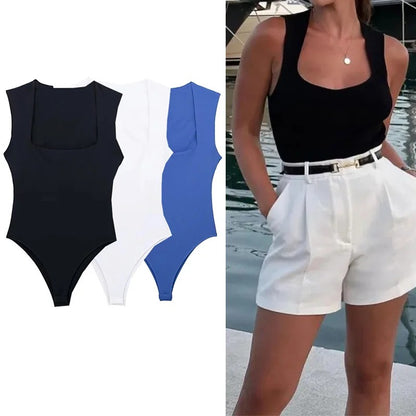 Sleeveless Bodycon Bodysuit