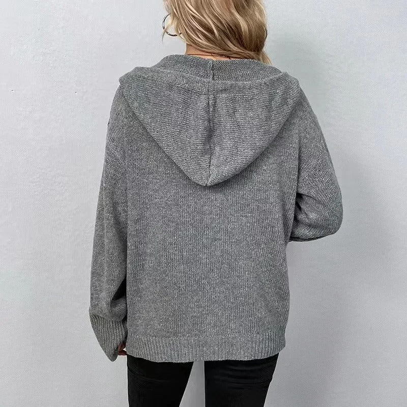 Pure Knit Hoodie Jacket
