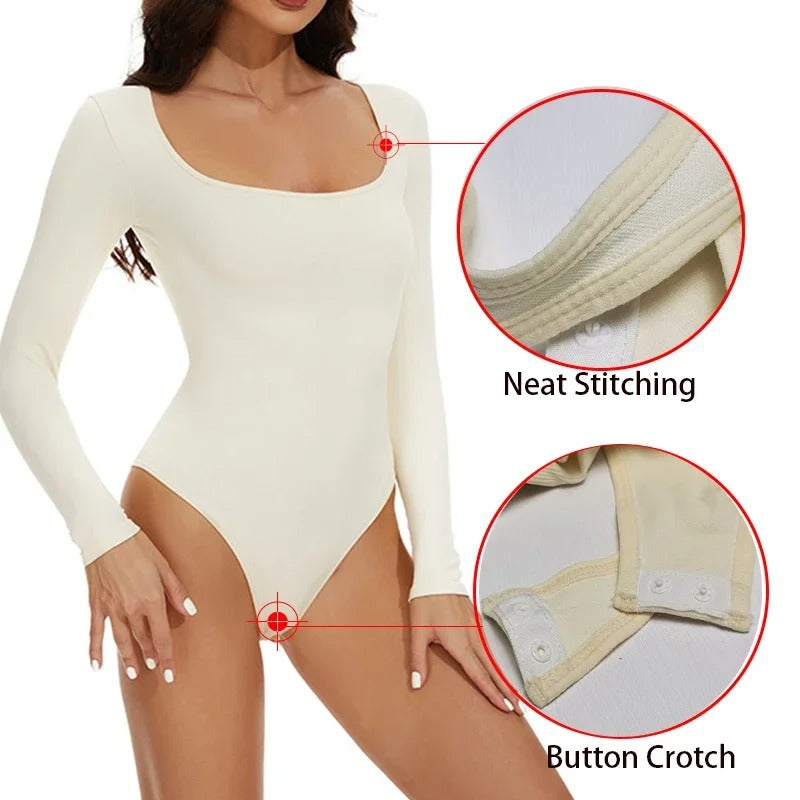 Seamless Long Sleeve Bodysuit