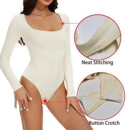 Seamless Long Sleeve Bodysuit