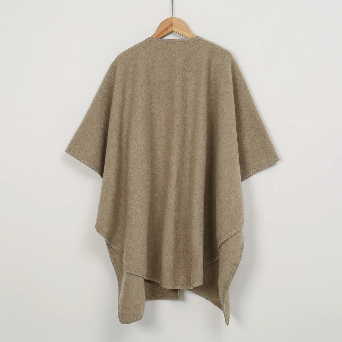 Elegant Warm Half-Sleeve Poncho Shawl