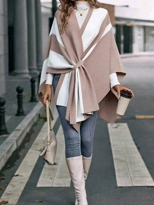 Luxury Winter Windproof Poncho Shawl