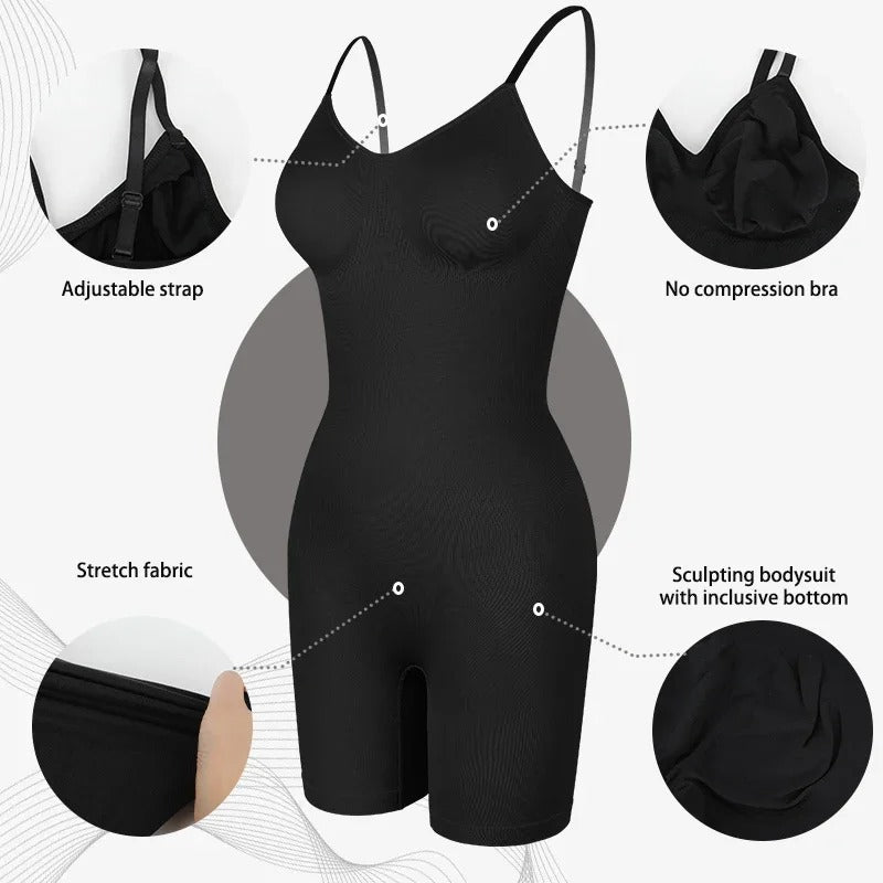 Nursing-Friendly Shapewear Bodysuit