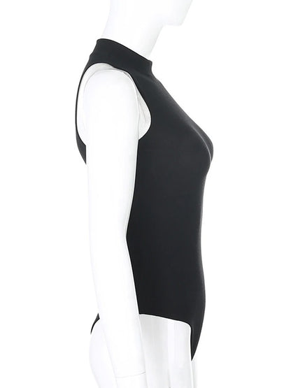 High Neck Fit Bodysuit