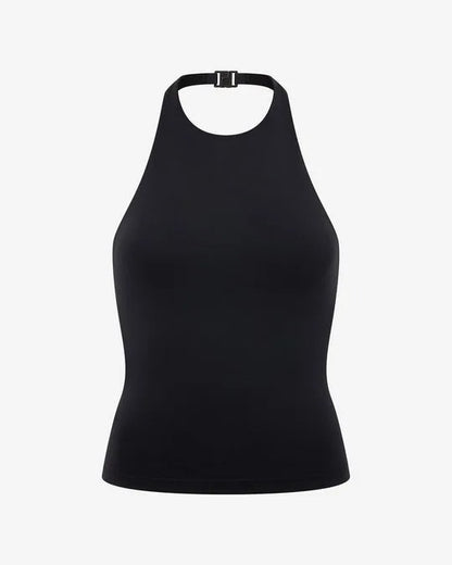 LuxeFlow Back-Detail Yoga Vest