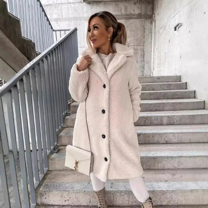 Luxe Fleece Longline Coat