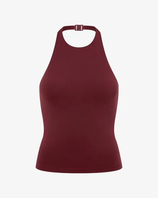 LuxeFlow Back-Detail Yoga Vest